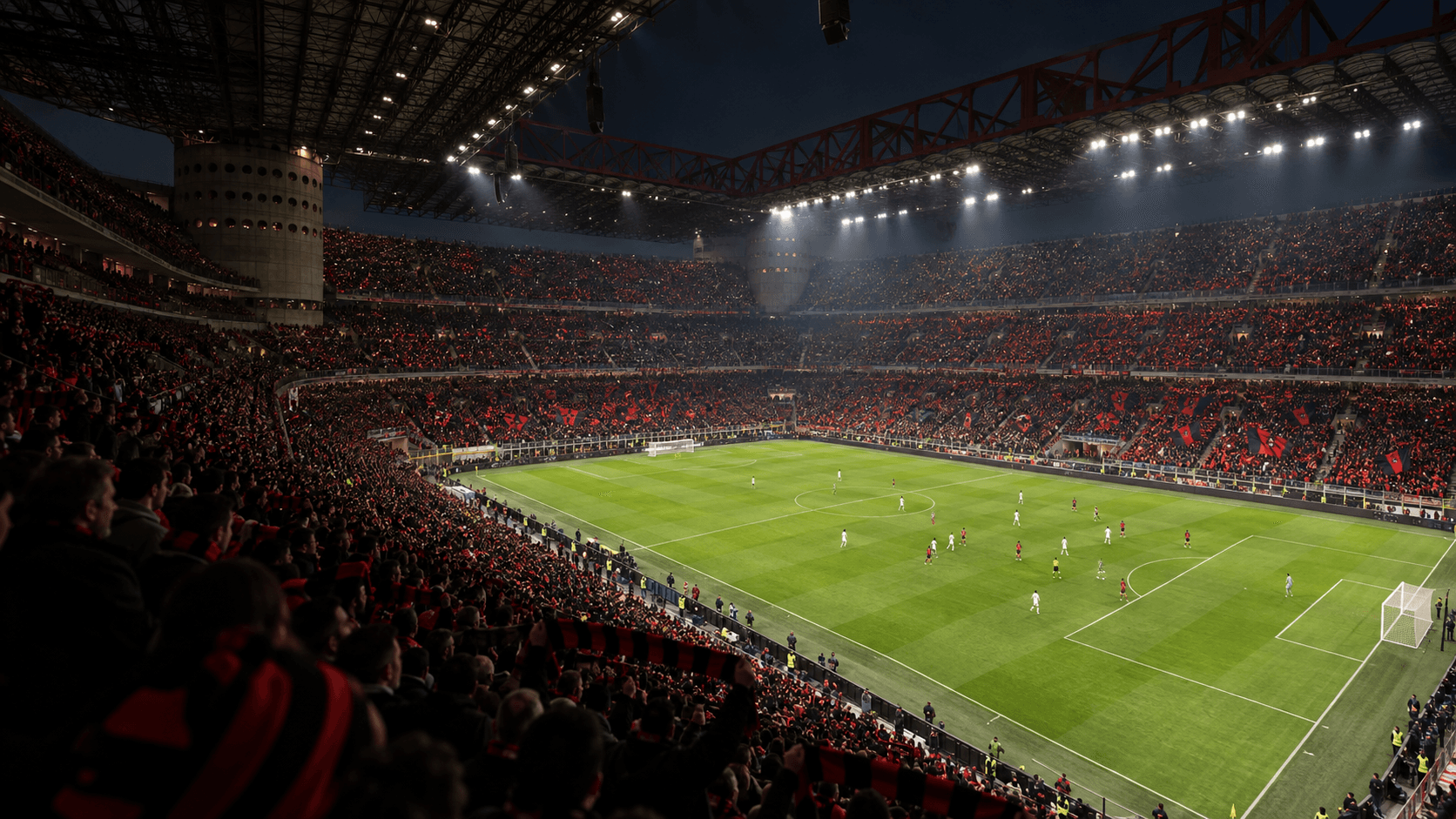Trăiește un meci AC Milan în tribunele San Siro