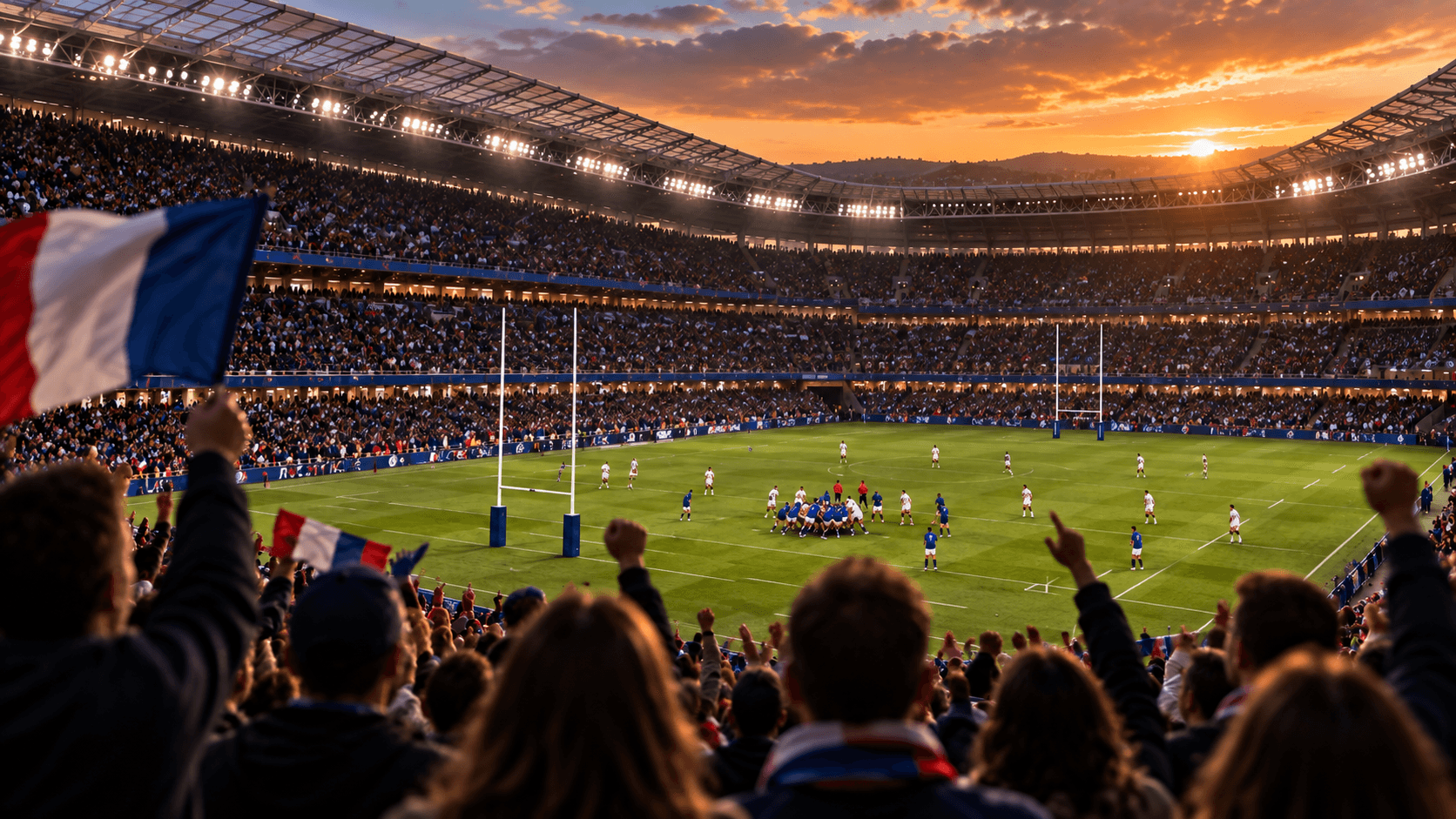 Trăiește rugby-ul din tribune