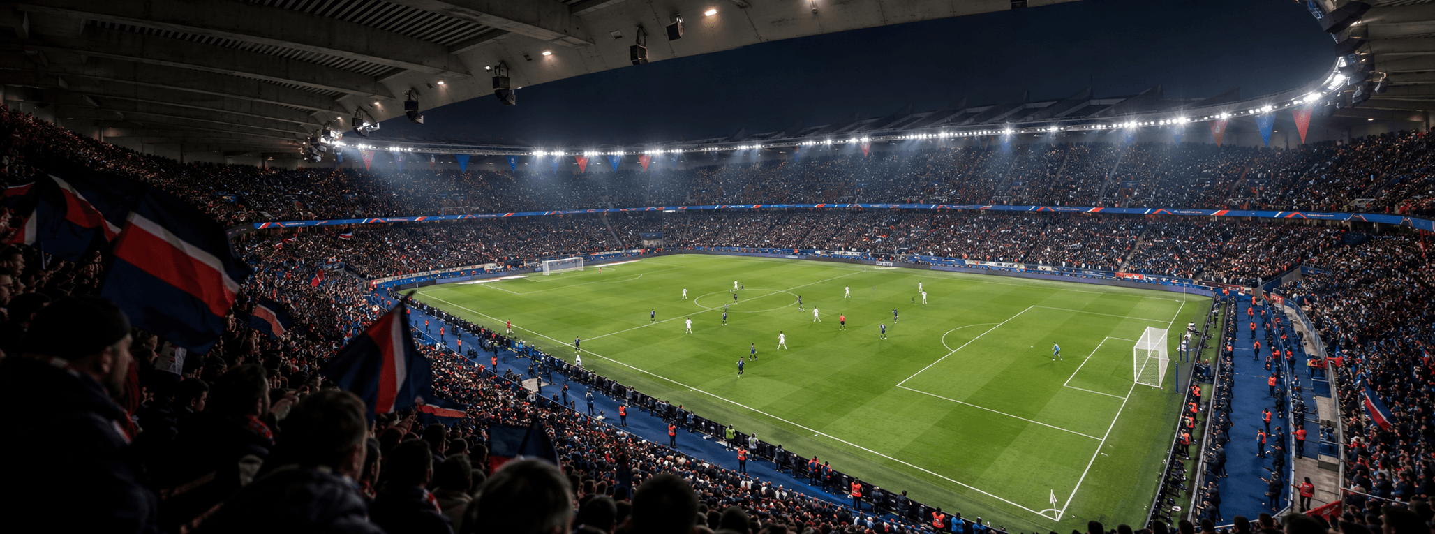 Trăiește un meci PSG în tribunele Parc des Princes