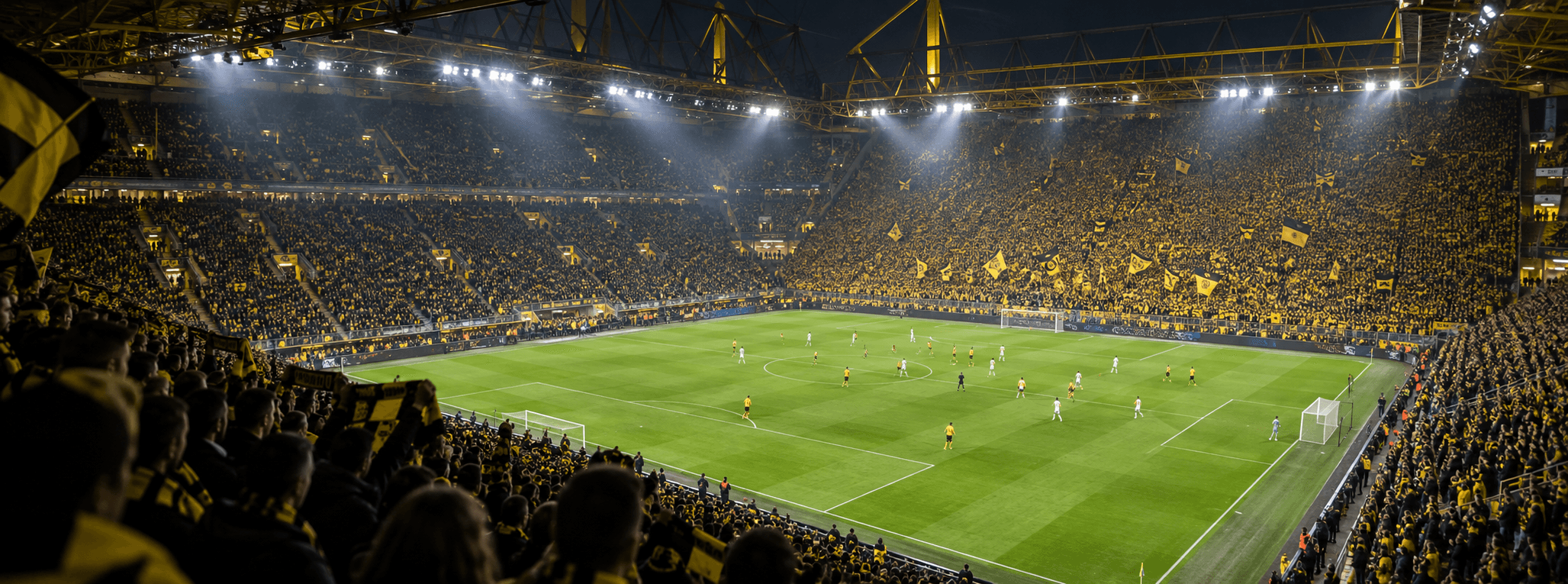 Trăiește un meci Borussia Dortmund în tribunele Signal Iduna Park