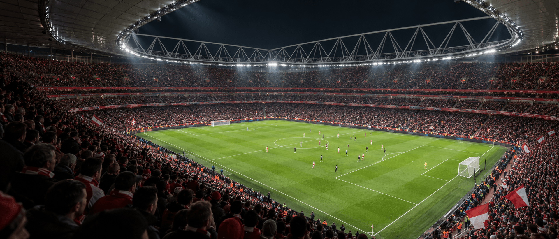 Trăiește un meci Arsenal FC în tribunele Emirates Stadium